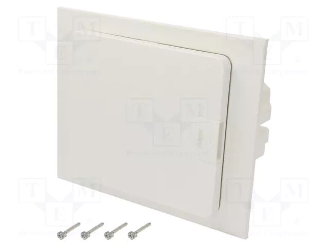 Enclosure: for modular components; IP40; plaster embedded; golf HAGER VF108PD