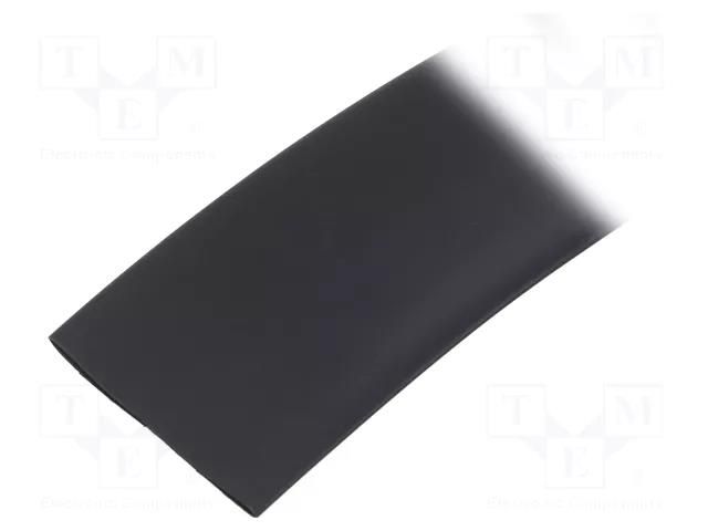 Heat shrink sleeve; glueless; 2: 1; 31.8mm; black; polyolefine BM GROUP BMGBS318BNE