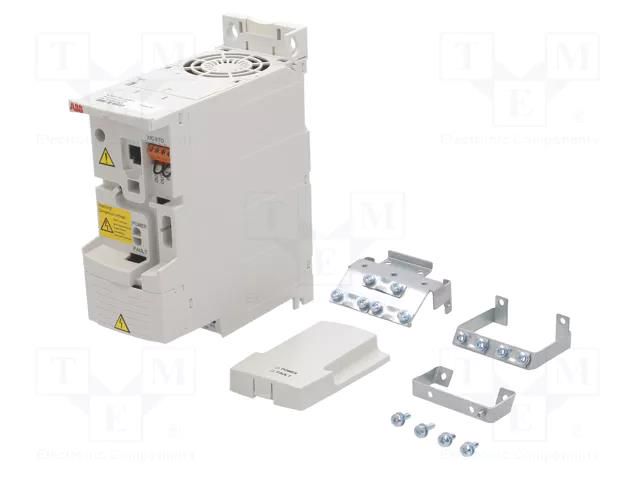 Vector inverter; 2.2kW; 3x400VAC; 3x380÷480VAC; 0÷599Hz; 5.6A ABB ACS355-03E-05A6-4