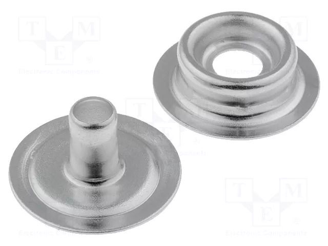 Male press stud; ESD; press stud male 10mm ELME 604/M10