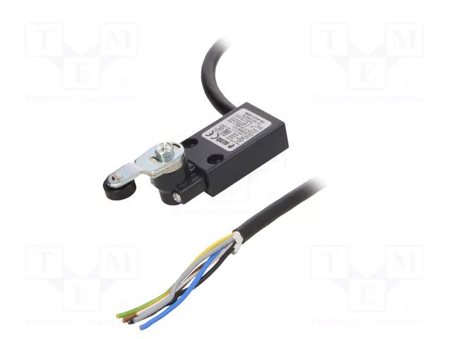Limit switch; roller lever; NO + NC; cables; 2m PIZZATO ELETTRICA FA4131-2DN