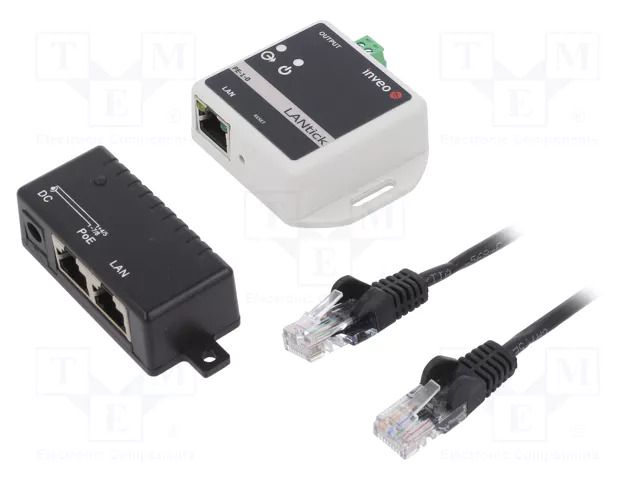 Industrial module: digital output; 5÷50°C; 10÷24VDC; OUT: 1 INVEO LANTICK-PE-1-0