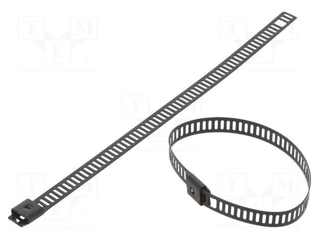 Cable tie; L: 150mm; W: 7mm; acid resistant steel AISI 316; 445N RAYCHEM RPG LC76-150