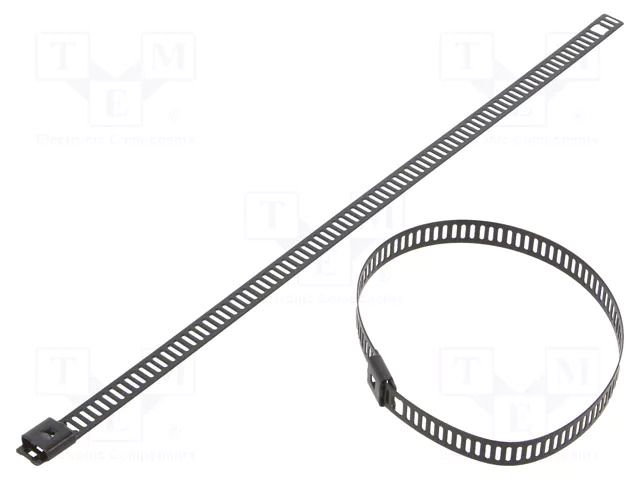 Cable tie; L: 200mm; W: 7mm; acid resistant steel AISI 316; 445N RAYCHEM RPG LC76-200