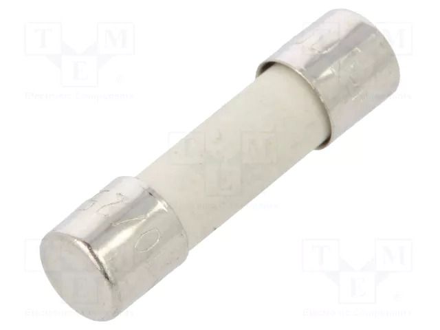 Fuse: fuse; 10A; 250VAC; medium time-lag; ceramic,cylindrical SCHURTER 0034.2526