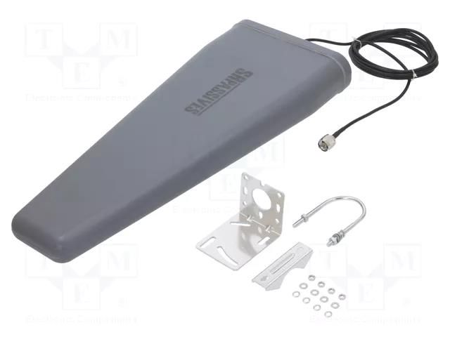 Antenna; 5G,LTE; 10dBi; outside; 50Ω; 680÷2700MHz,3400÷3800MHz SR PASSIVES 5G-LPA01G-NM-3