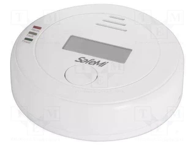 Meter: CO detector; Kind of sensor: electrochemical; 100mm SafeMi SAFEMI-SHC-07