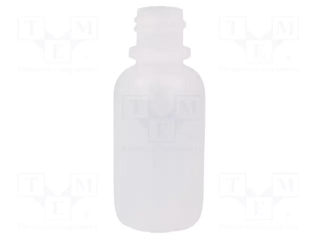 Dosing bottles; 30ml; 18mm; Features: without caps,round shape FISNAR FIS-EARB118