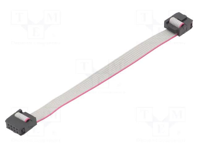 Ribbon cable with IDC connectors; Tape ph: 1.27mm; 0.15m CONNFLY DS1052-082B2MA2015