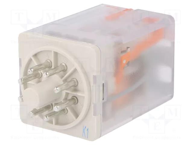 Relay: electromagnetic; DPDT; Ucoil: 110VAC; Icontacts max: 10A ABB CR-U110AC2