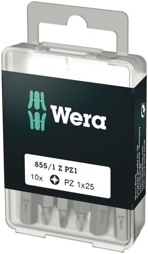 855/1 Z DIY bits, 10 x PZ 1x25, Wera 05072403001
