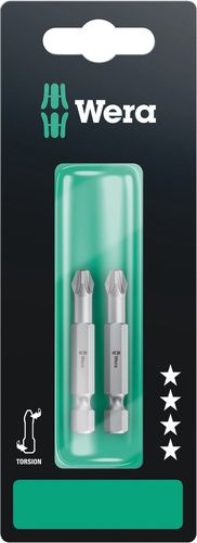 855/4 TZ SB bits, 2 x PZ 3x50, Wera 05134386001