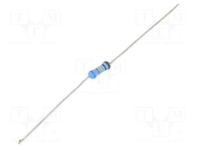 Resistor: thin film; THT; 6.34kΩ; 600mW; ±1%; Ø0.6x28mm; Ø2.5x6.5mm VISHAY MRS25000C6341FCT00