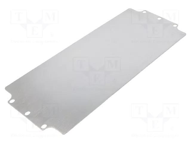 Mounting plate; steel; Plating: zinc RAYCHEM RPG MP-GRJ-14