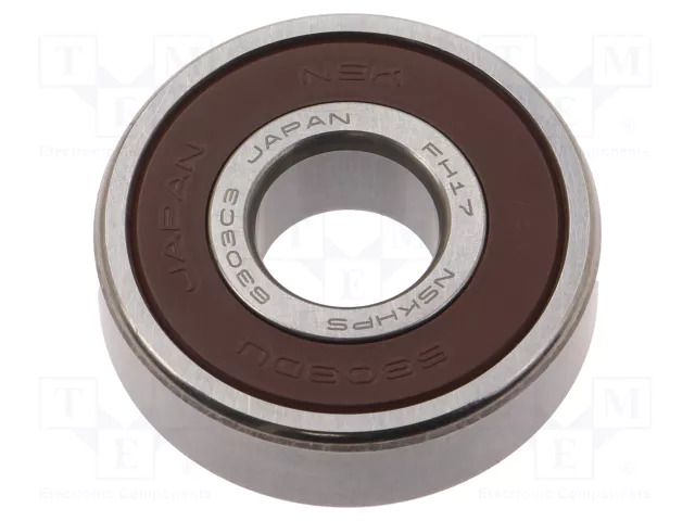 Bearing: ball; Øint: 17mm; Øout: 47mm; W: 14mm; bearing steel NSK NSK6303-DDU/C3-E
