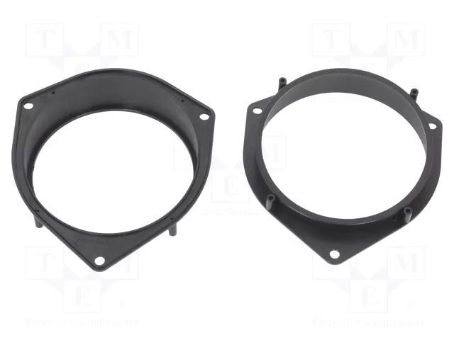 Speaker frame; 130mm; Citroën,Fiat,Opel,Peugeot; 2pcs. ACV RAM-20.640/K