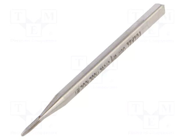 Tap; M1; 0.25; L: 40mm; Holder: machine; 2.1mm; ISO2/6H VÖLKEL VOLKEL-37502