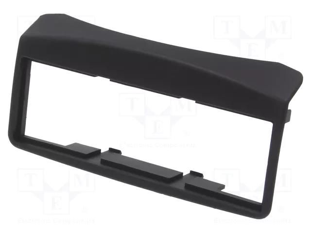 Radio frame; Fiat; 1 DIN; black ACV RAM-40.569
