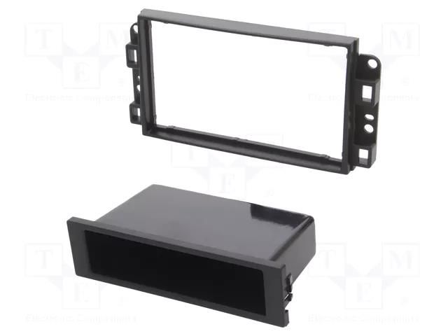 Radio frame; Chevrolet; 2 DIN; black ACV RAM-40.559