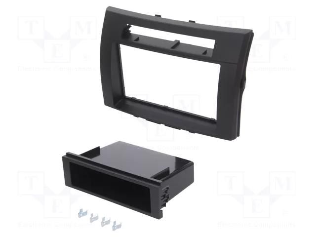 Radio frame; Toyota; 2 DIN; black ACV RAM-40.638