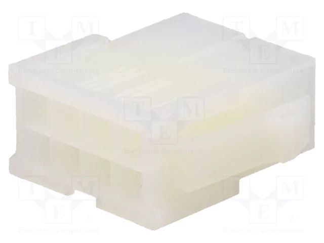 Connector: wire-wire; plug; male; PIN: 8; N42G; 600V; 4.2mm; 2x4 HSM N42G-08/N