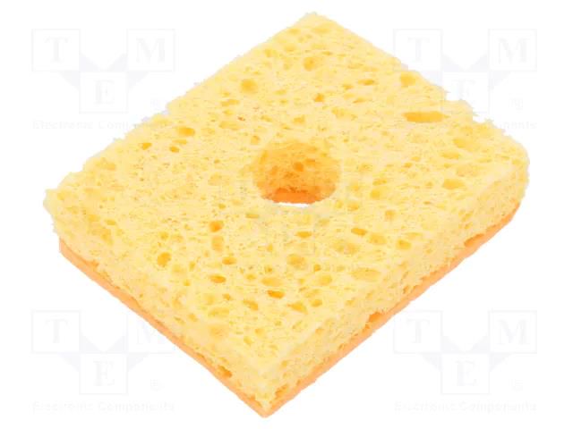 Tip cleaning sponge; for Weller's bench supports; 5pcs. WELLER WEL.SPONGE-2L