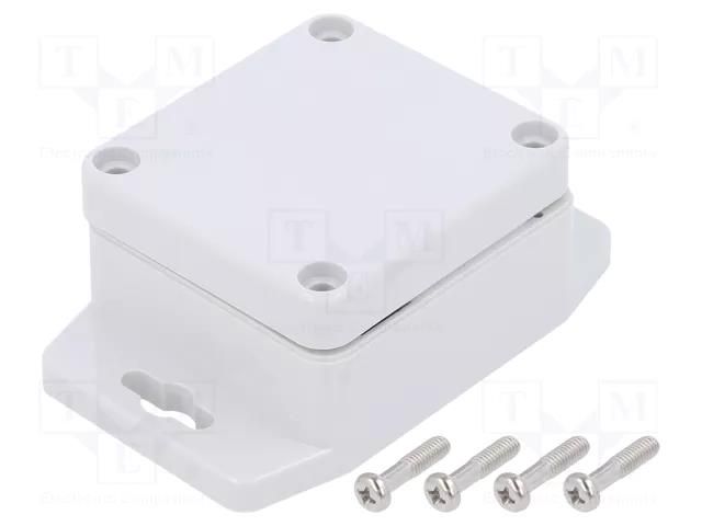 Enclosure: multipurpose; X: 58mm; Y: 64mm; Z: 35mm; with fixing lugs GAINTA P201MF-IP68