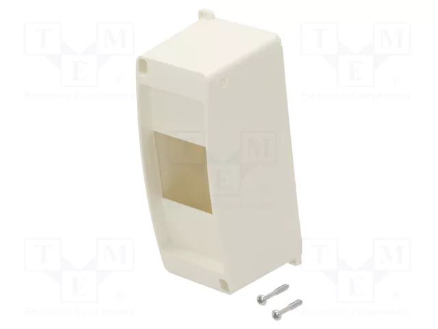 Enclosure: for modular components; IP30; No.of mod: 3; IC2 HAGER VD103NE