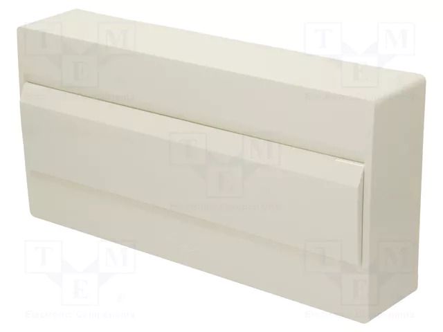 Enclosure: for modular components; IP40; No.of mod: 18; cosmos HAGER VD118PP