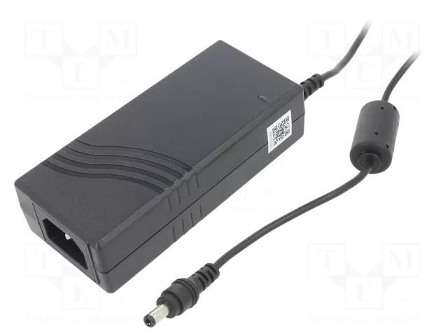 Power supply: switching; 19VDC; 2.63A; Out: 5,5/2,5; 50W; 90÷264VAC XP POWER VEC50US19