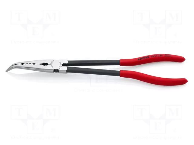 Pliers; flat; 280mm; blister KNIPEX KNP.2881280SB