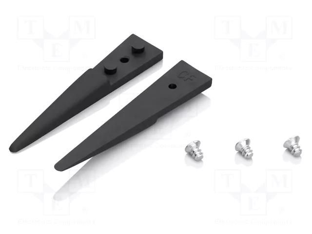 Spare part: tip; ESD; Type of tweezers: straight; 2pcs. KNIPEX KNP.928904