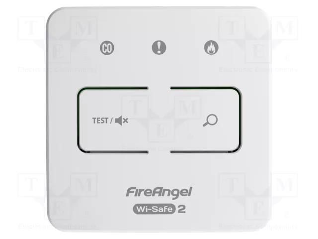 Wi-Safe 2 control panel; 90x90x22.5mm FIREANGEL FA-WTSL-1EU