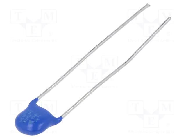 Varistor: metal-oxide; THT; 30VAC; 38VDC; 47V; 100A; Ø7x3.6mm; 900mJ EPCOS B72205S0300K111