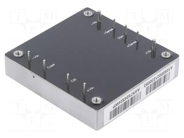 Converter: DC/DC; 75W; Uin: 9÷36VDC; Uout: 24VDC; Iout: 3.2A; PCB TRACO POWER TEP75-2415WI