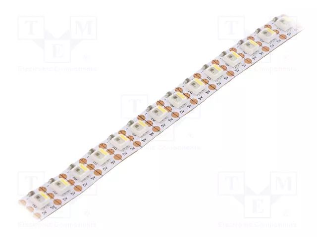Programmable LED tape; RGBW; 3535; LED/m: 144; 8mm; white PCB; IP20 IPIXEL LED S008144DA4SA1
