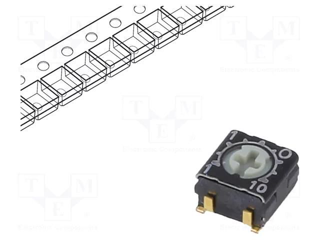 Potentiometer: mounting; single turn; 2kΩ; 125mW; SMD; ±20%; linear TOCOS G32AT-B202