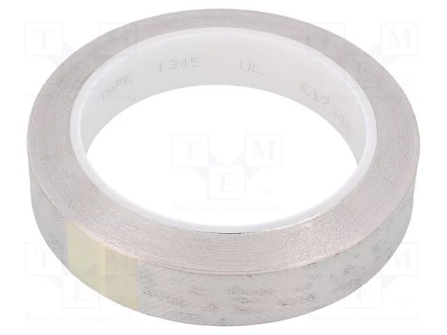 Tape: shielding; W: 19mm; L: 16.5m; Thk: 0.101mm; acrylic; copper 3M 3M-1345-19-16.5