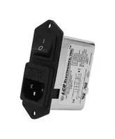 FILTERED IEC MODULE, C14, 10A, QC 084.01001.00