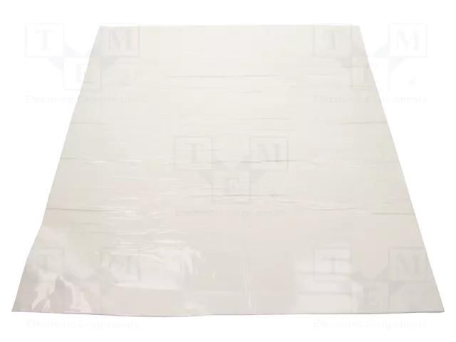 Layer pad; Width: 0.6m; L: 0.76m; white; Clean-Step; Thk: 6.5mm COBA EUROPE COBA-WC000003