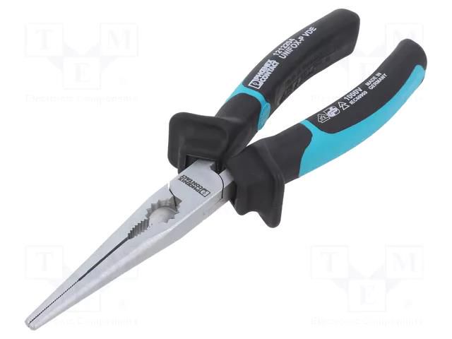 Pliers; half-rounded nose; 205mm PHOENIX CONTACT PH-1212204