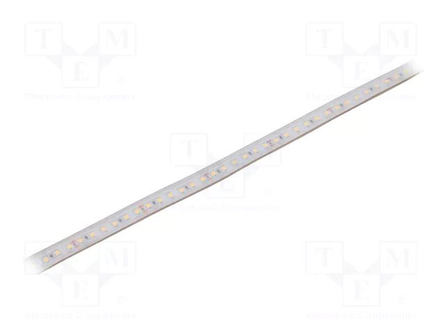 LED tape; white neutral; 2835; LED/m: 120; 10mm; white PCB; IP65 IPIXEL LED S010120BC1LZ-ANW
