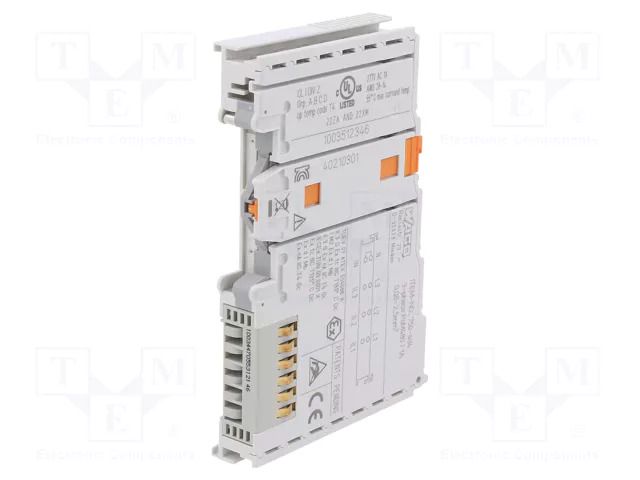 Automation module: power measurement terminal; 0÷55°C; IP20 WAGO 750-494