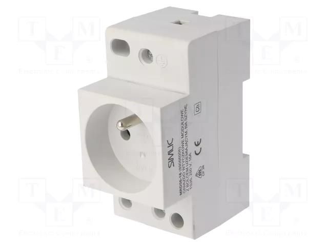 Connector: AC supply; female; socket; 250VAC; 16A; PIN: 3; IP20 SIMET MRD50-16