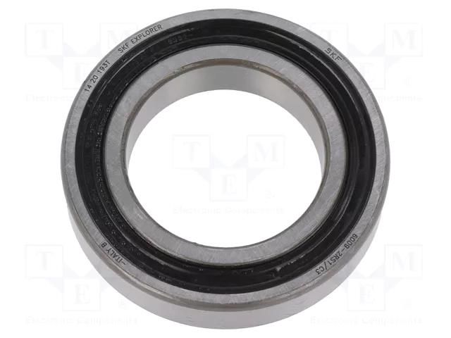 Bearing: single row deep groove ball; Øint: 45mm; Øout: 75mm SKF SKF6009-2RS1/C3