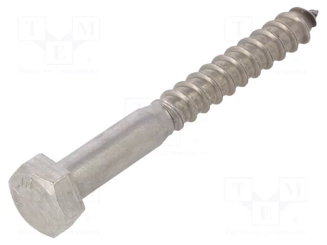 Screw; for wood; 12x100; Head: hexagonal; none; 19mm; DIN 571 BOSSARD B12X100/BN704