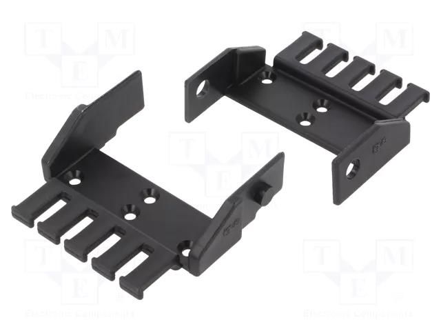 Bracket; 08; rigid; for cable chain IGUS 080.50.12PZ