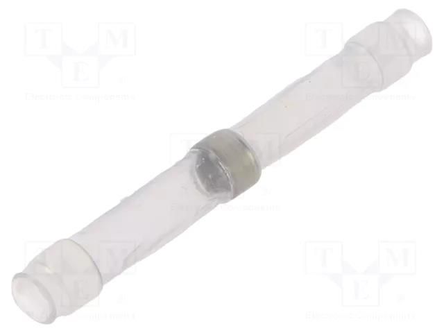 Tip: solder sleeve; insulated; 0.3÷0.8mm2; soldering; for cable TE Connectivity 1-1190419-5