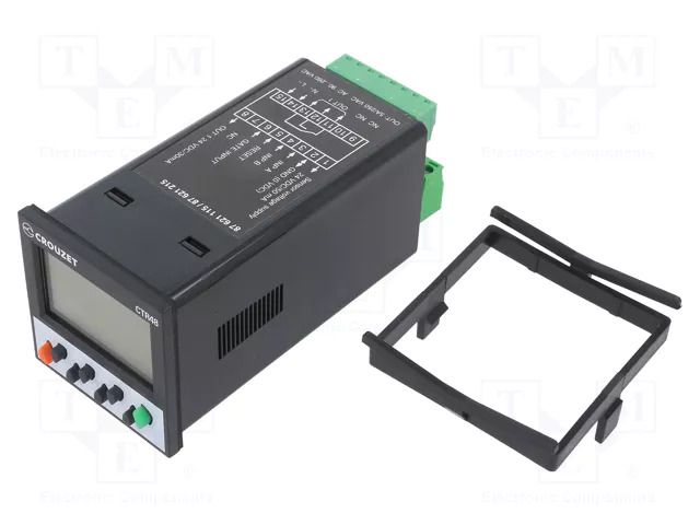 Counter: electronical; LCD; pulses/speed; -999999÷999999; SSR CROUZET CROUZET-87621115