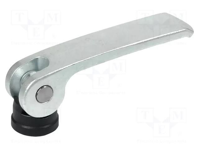 Lever; clamping; Thread len: 10mm; Lever length: 63mm ELESA+GANTER GN927.3-63-M6-B